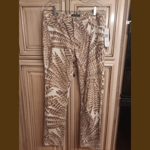 Lauren Ralph Lauren Jeans! Size 10 Leaf‎ Print New